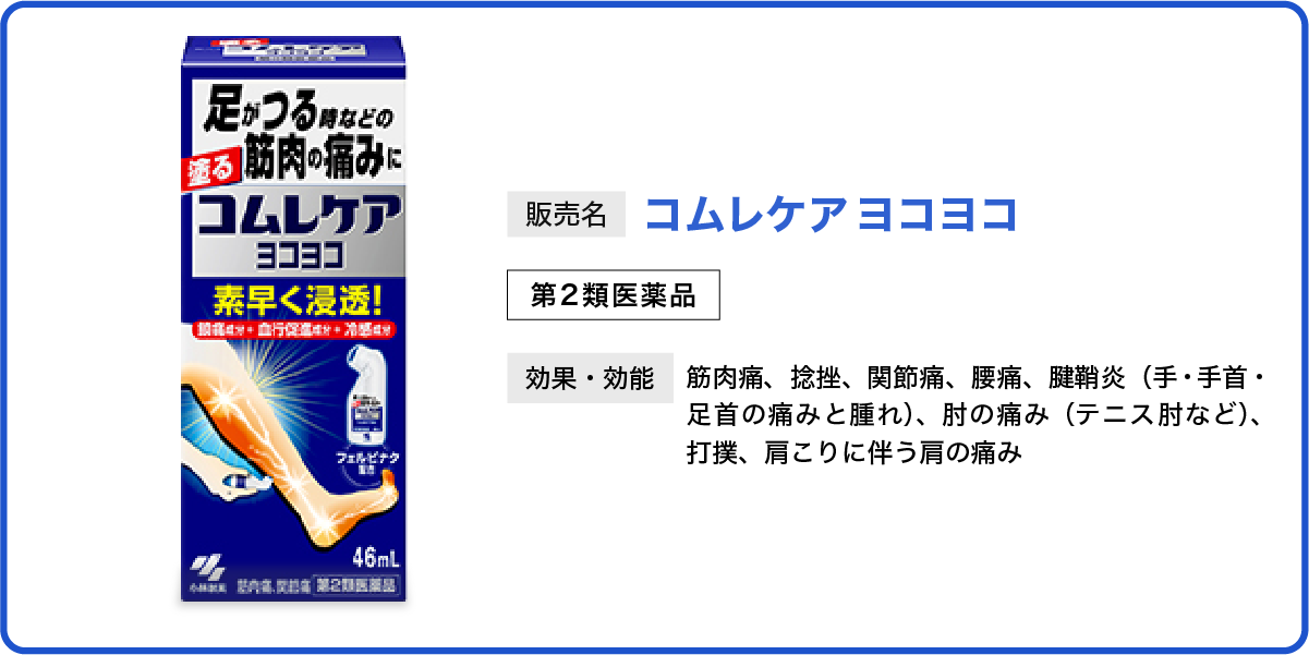 小林製薬の「コムレケアヨコヨコ」