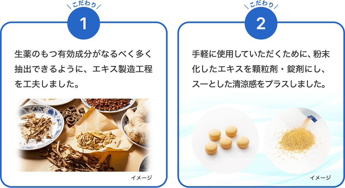 「ダスモック」のこだわり